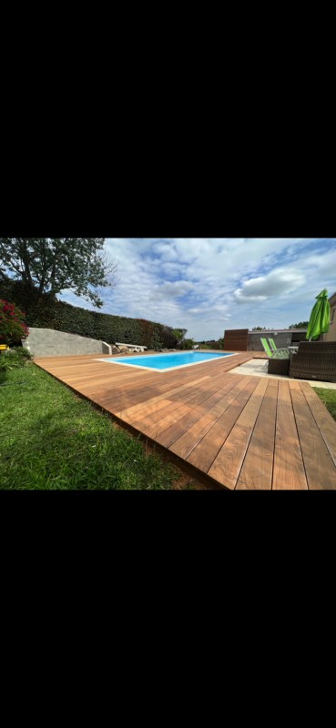 Réalisation d’une terrasse bois en Ipe sur la commune de GEMIL